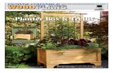 Planter Box & Trellis - Cypress In DOWNLOADABLE ONLINE WOODWORKING PLANS ¢® The planter box by itself