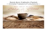 Saint Ann Catholic Parish 14/06/2020 ¢  T. ANN CATHOLIC CHURCH TX FMAN, TX St. Ann Catholic Parish June