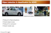 Object detection & classification for ADAS - NVIDIA 2017-05-19¢  Detection Results (Bonding Box, label)