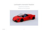 Lamborghini Aventador Roadster - MyBricks4U 2018-08-21¢  Lamborghini Aventador Roadster Designed by