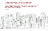 Directions in Planning Reform: International Perspectives ... · PDF file 1. Directions in Planning Reform: International Perspectives 2. Outcomes Led Planning 3. Infrastructure led