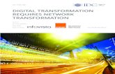 DIGITAL TRANSFORMATION REQUIRES NETWORK TRANSFORMATION Digital Transformation Requires Network Transformation