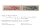 TIMBRES - LIVRES ANCIENS - CARTES POSTALES - BANDES ...media. ... VIEUX PAPIERS Expert pour les timbres