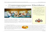 THE CONTEMPORANEOUS ELUCIDATOR OCTOBER 2006 2007-07-08¢  The Contemporaneous Elucidator! Conclave of