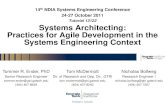 Tutorial 13122 Systems Architecting: Practices for Agile ... Systems Architecting: Practices for Agile