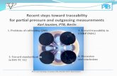 Recent steps toward traceability for partial pressure and 2015-01-23¢  Recent steps toward traceability