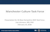Manchester Culture Task Force - VA New England Healthcare ... Manchester Culture Task Force Presentation
