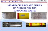 MANUFACTURING AND SUPPLY OF ACCESSORIES FOR Manufacturing Presenta · PDF file P.C.S. Italiana S.r.l. was established in January 1991 by a team of highly skilled maritime experts