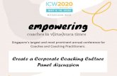 Create a Corporate Coaching Culture Panel discussion Create a Corporate Coaching Culture Panel discussion