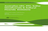Australian HFC, PFC, Sulfur Hexafluoride & Sulfuryl Web view Conc. (ppt) Growth 2012 2013 ppt/yr %/yr