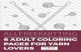 yarn coloring book-AFK - Prime Publishing LLC coloring book  · PDF file 6 ADULT COLORING PAGES FOR YARN LOVERS ALLFREEKNITTING. unwind, yarn. Title: yarn coloring book-AFK Created