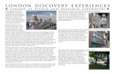 LONDON DISCOVERY EXPERIENCES museums (British Museum, Design Museum, National Gallery, Natural History