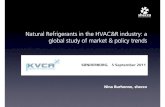 Natural Refrigerants in the HVAC&R industry: a global ...  ¹ˆ interactive workshop with focus on the