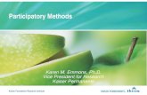 Participatory Methods 2018-10-17¢  Participatory Research Methods Community-Based Participatory Research