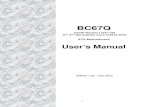 BC67Q Manual 1.02 - BCM Advanced BCM Customer Services ... BCM assumes no liability under the terms