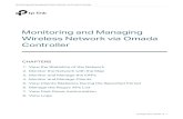Monitoring and Managing Wireless Network via Omada ... Monitoring and Managing Wireless Network via