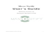 Heads Up Mass Notify Users Notify Users gui¢  Mass Notify personalizes the message, accesses the re