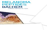 Melanoma Peptides - Bachem Melanoma Peptides 2 MELANOMA PEPTIDES OFFERED BY BACHEM Malignant melanoma