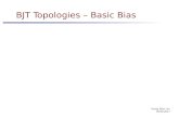 BJT Topologies – Basic Bias · PDF file 2017-05-31 · forward bias reverse bias forward bias reverse bias. BJT Topologies – Basic Bias 14 Young Won Lim 05/31/2017 Common Base