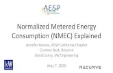 Normalized Metered Energy Consumption (NMEC) Explained 2020-05-11¢  5 Normalized Metered Energy Consumption