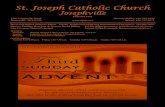 2015-08-27¢  St. Joseph Catholic Church Josephville Founded 1852 1390 Josephville Road Rectory/Office: