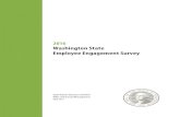 2016 Washington State Employee Engagement Survey · PDF file The Washington State Employee Engagement Survey measures key workforce management practices in the state. The survey was