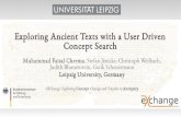 Exploring Ancient Texts with a User Driven Concept Search · PDF file Exploring Ancient Texts with a User Driven Concept Search Muhammad Faisal Cheema, Stefan Jänicke, Christoph Weilbach,