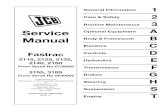 JCB 3185 FASTRAC Service Repair Manual SNï¼00640001-00641999