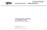 JCB 520 TELESCOPIC HANDLER Service Repair Manual ALL270587 Onwards