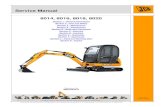 JCB 8018 Mini Excavator Service Repair Manual SN 1046000 up to May 2012