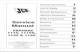 JCB 1115S FASTRAC Service Repair Manual SNï¼00737001-00737999
