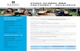ESSEC GLOBAL BBA FACTSHEET - 2018/2019 ... ESSEC GLOBAL BBA FACTSHEET - 2018/2019 Created in 1907, ESSEC Business School is an Academic Institution of excellence which throughout its