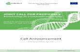 Call Announcement Agentschap Innoveren & ondernemen (Flanders Innovation and Entrepreneurship, VLAIO),