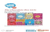 The Chocolate Box Girls - Amazon Web Services 6 The Chocolate Box Girls Chatterbooks Activity Pack Ideas