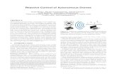 Reactive Control of Autonomous Drones ... Reactive control builds upon these observations. Rather than