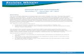 ENVISION WHITTIER QUESTIONNAIRE November 7 – November · PDF file 2017-12-21 · Envision Whittier | 1 ENVISION WHITTIER QUESTIONNAIRE November 7th – November 19th, 2017 SUMMARY