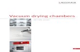 Vacuum drying chambers - Vacuum drying chambers | Series VD. 7 . TECHNICAL DATA. Description VD 23 VD