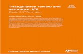 Triangulation review and assurance: ICF ICF makes big things possible . ICF is a global consulting and
