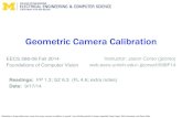 Geometric Camera 2016-09-07¢  ¢â‚¬â€œ Direct camera calibration! ¢â‚¬â€œ Multi-planes method! ¢â‚¬¢ Example with
