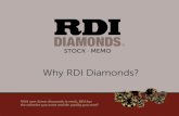 Why RDI Diamonds? RDI Diamonds | Why RDI Diamonds Is Right for ou | 800.874.8768 Page 11 Expand Your