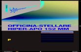 OFFICINA-STELLARE HIPER-APO 152 MM - Observar el cielo · PDF file 2017-10-05 · EN PARADO Ya conocemos el tipo de diseño y elaboración que utiliza Offi cina-Stellare (antes AM).