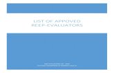 list of appoved REEP-EValuators - Ohio Evaluators list - Marc¢  Chiyaka, E. (2016, November). Pathways