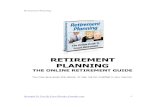 RETIREMENT PLANNING - book.pdf¢  Retirement Planning In your twenties, your retirement plans will probably