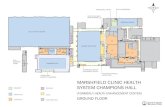 MARSHFIELD CLINIC HEALTH SYSTEM CHAMPIONS HALL activity area lockerroom restroom office non-public area