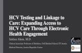 HCV Testing and Linkage to Care: Expanding Access to HCV ... 2018-04-29 HCV...¢  HCV Testing and Linkage