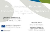 Entrepreneurship Education ¢â‚¬â€œ The Erasmus for Young ... ...¢  Erasmus for Young Entrepreneurs ¢â‚¬“