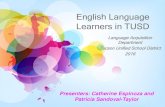 English Language Learners in Language...¢  English Language Learners in TUSD Language Acquisition Department