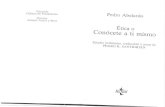 Abelardo Pedro - Etica O Conocete a Ti Mismo - Madrid - Tecnos - 1990