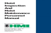 Hoist Inspection And Hoist Maintenance Personnel Manual