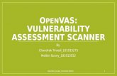 OpenVAS: Vulnerability Assessment Scanner